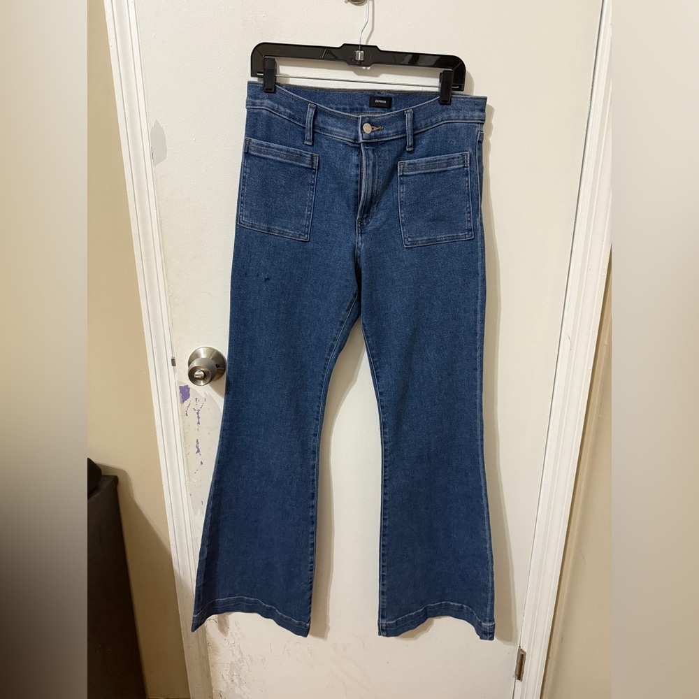 Express jeans 70s Flare - worn once.